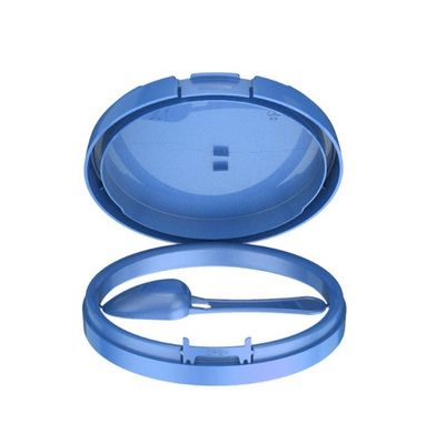 Style Fashion Milk Powder Empty Can Plastic Cover with Scoop 132mm PP Plastic