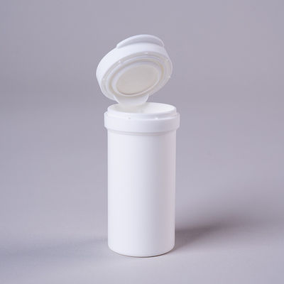 2024 PP Material Offset Printing Effervescent Tablets Bottle with Desiccant Flip Cover