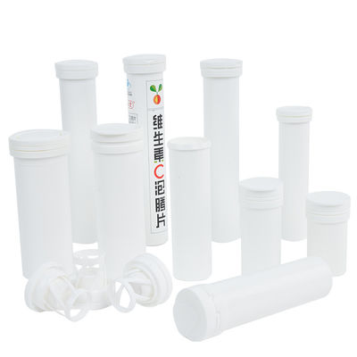 2024 Customized Plastic PP Effervescent Tablet Tube Flip-sealed Pill Bottle for Food