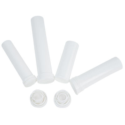 2024 Customized Plastic PP Effervescent Tablet Tube Flip-sealed Pill Bottle for Food
