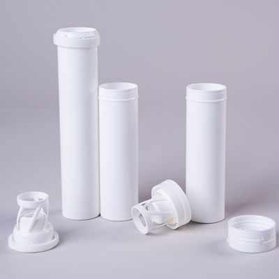 Custom Plastic Medicine Vitamin C Effervescent Tablet Tubes for Print Color 6 colors MAX