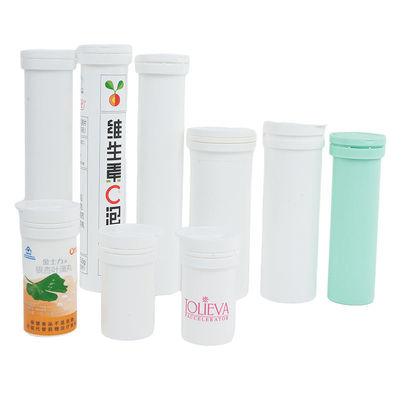 Customized PP Material Effervescent Tablet Bottle with Desiccant Empty