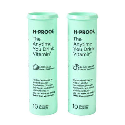Long-term Dry Storage Child-resistant Lids Customized Colors Vitamins Tablets Packaging