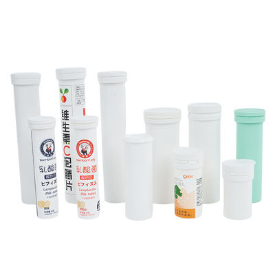 Effervescent Tablet Tube Vitamin C Plus with Custom Logo Printing and PP Body Material